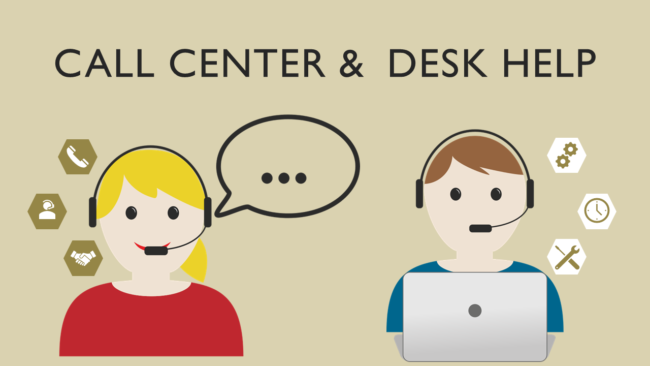 อะไรคือความแตกต่างระหว่าง CALL CENTER และ DESK HELP?
